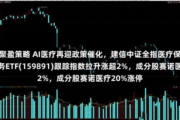 聚盈策略 AI医疗再迎政策催化，建信中证全指医疗保健设备与服务ETF(159891)跟踪指数拉升涨超2%，成分股赛诺医疗20%涨停