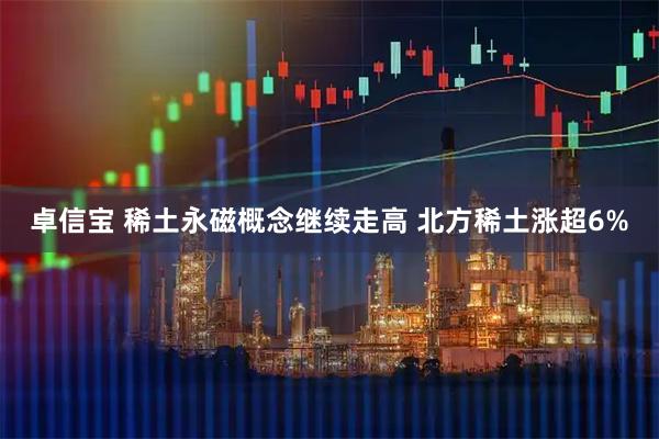 卓信宝 稀土永磁概念继续走高 北方稀土涨超6%
